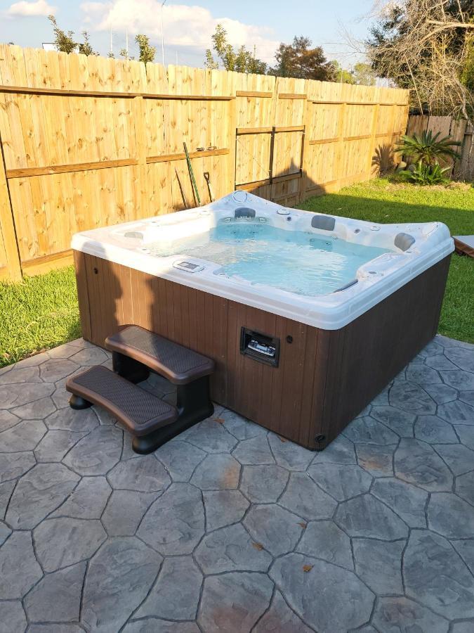 1976Houstongem Luminous Pvtpool & Hottub Dt20Mins For Lrg Families 6Beds 2Bath Exterior foto