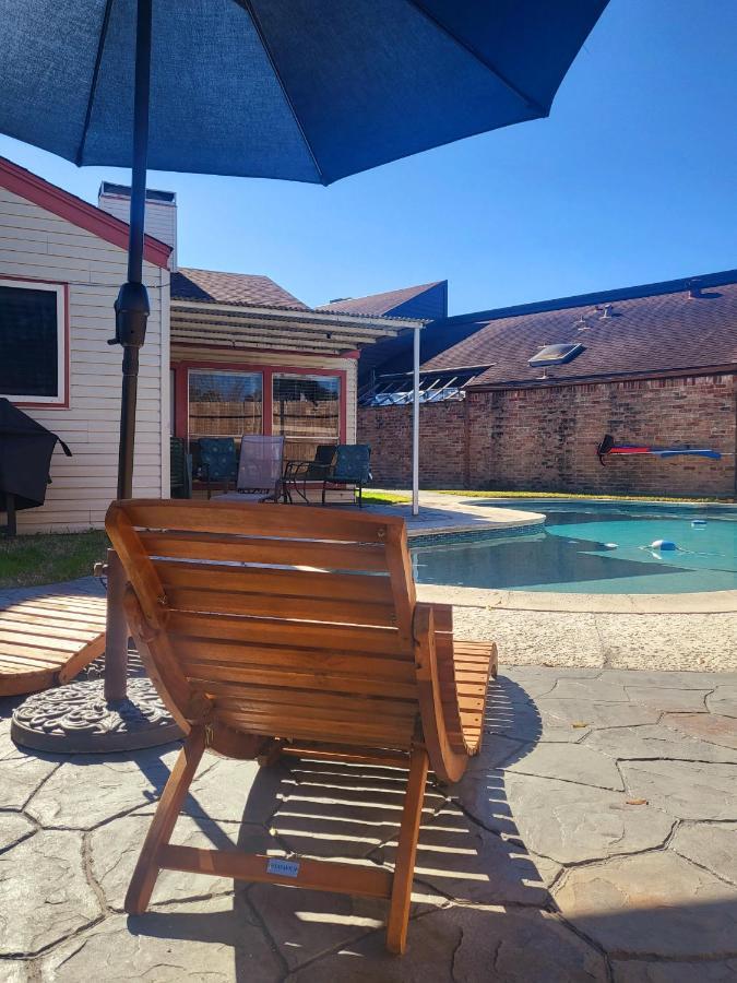 1976Houstongem Luminous Pvtpool & Hottub Dt20Mins For Lrg Families 6Beds 2Bath Exterior foto